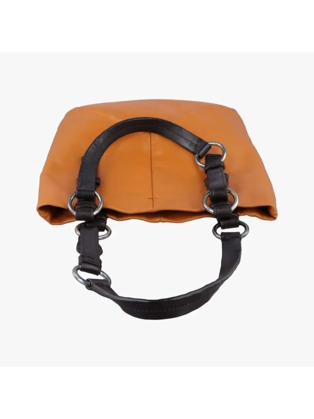 Saint Laurent Nadja Brown Leather Handbag